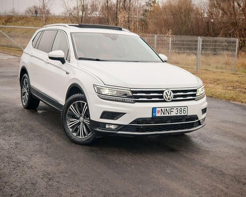 Weiß Gebraucht 2018 VW Tiguan Allspace SUV | 19.900 € (Superpreis) - Bild 1/4