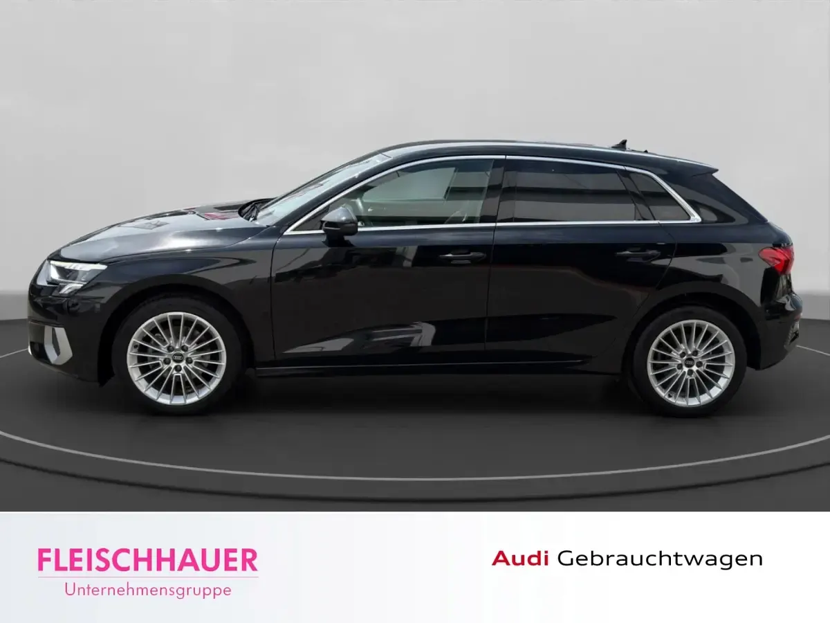 Gebraucht Audi A3 Advanced 150 PS (110 kW) 2023 Schwarz Limousine