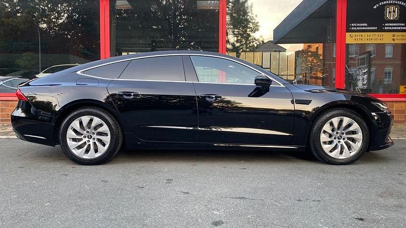 Schwarz Gebraucht 2021 Audi A7 Sportback Kleinwagen | 29.999 € (Guter Preis) - Bild 1/4