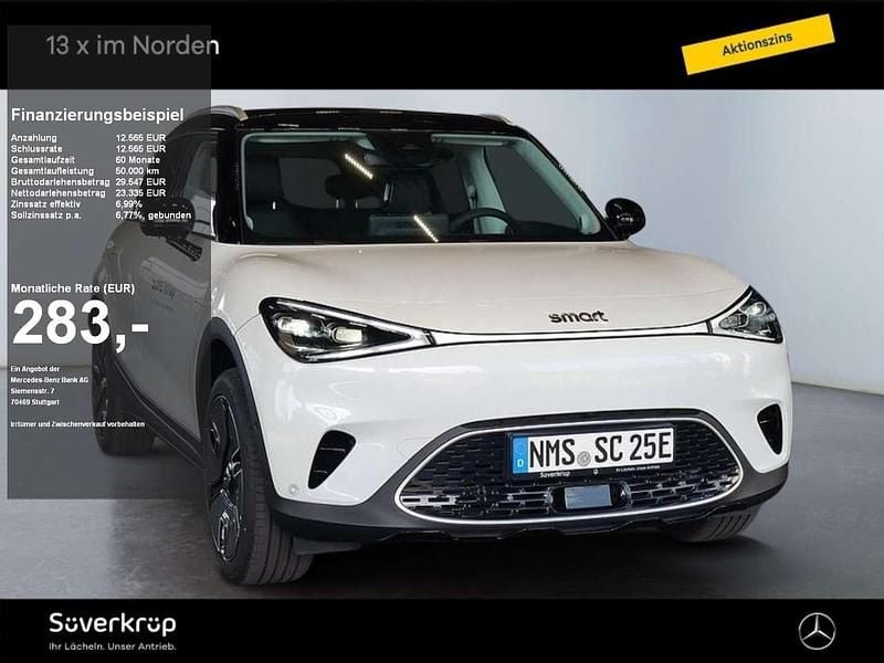 Gebraucht Smart #1 Edition #1 200 kW (272 PS) 2025 Weiss metallic SUV