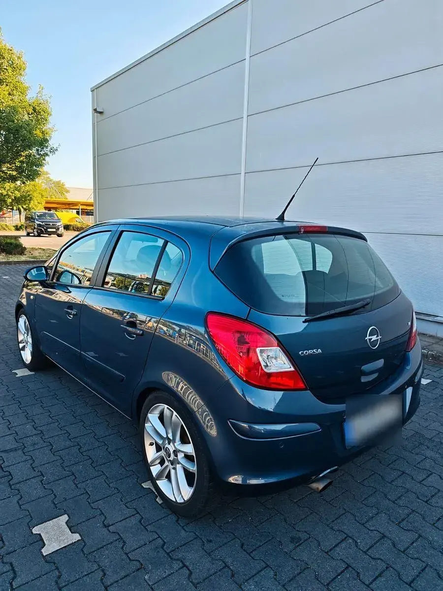 Gebraucht Opel Corsa Edition 90 PS (66 kW) 2007 Blau Kleinwagen