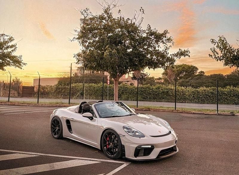 Gebraucht Porsche 718 Spyder 420 PS (308 kW) 2021 Grau Cabrio