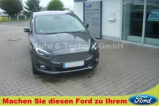 Gebraucht Ford S-MAX Titanium 150 PS (110 kW) 2016 Grau metallic Van / Kleinbus