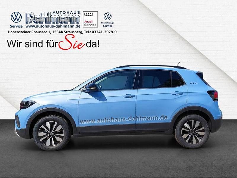 Gebraucht VW T-Cross Goal 116 PS (85 kW) 2025 Clear blue metallic SUV