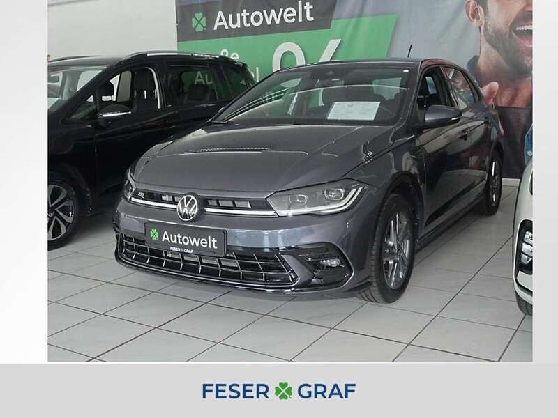 Rauchgrau metallic Gebraucht 2024 VW Polo R-line Limousine | 22.440 € (Guter Preis) - Bild 1/4
