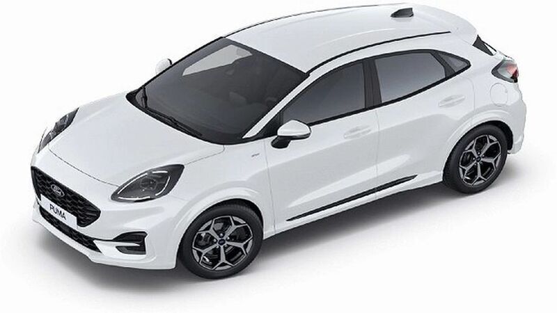 Weiss Neu 2025 Ford Puma ST-Line SUV | 26.589 € (Guter Preis) - Bild 1/4
