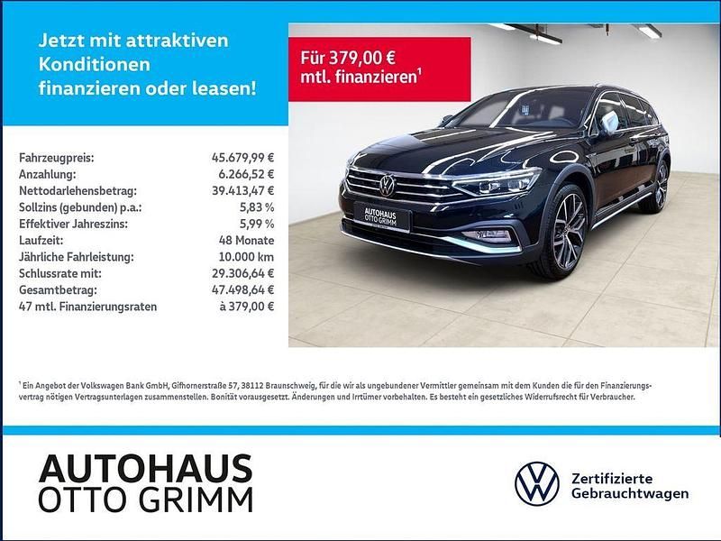 Deep black perleffekt Gebraucht 2024 VW Passat Alltrack Kombi | 44.980 € (Teuer) - Bild 1/4