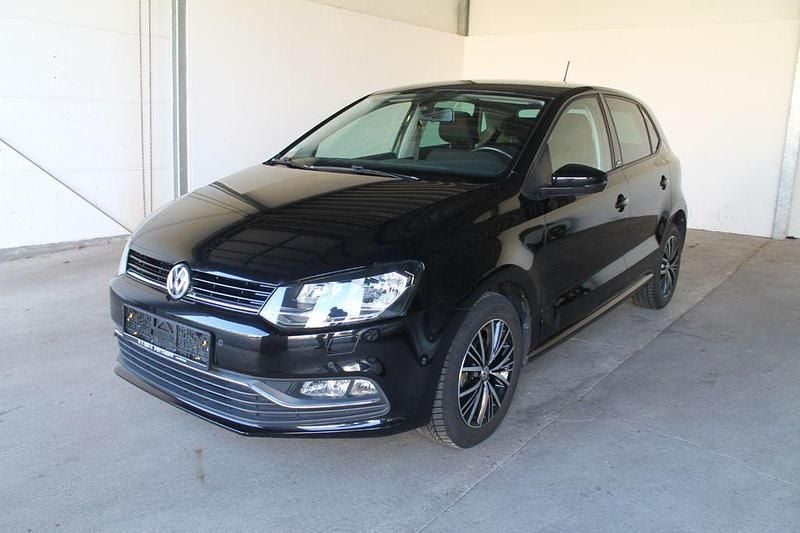 Gebraucht VW Polo Allstar 90 PS (66 kW) 2016 Schwarz Limousine