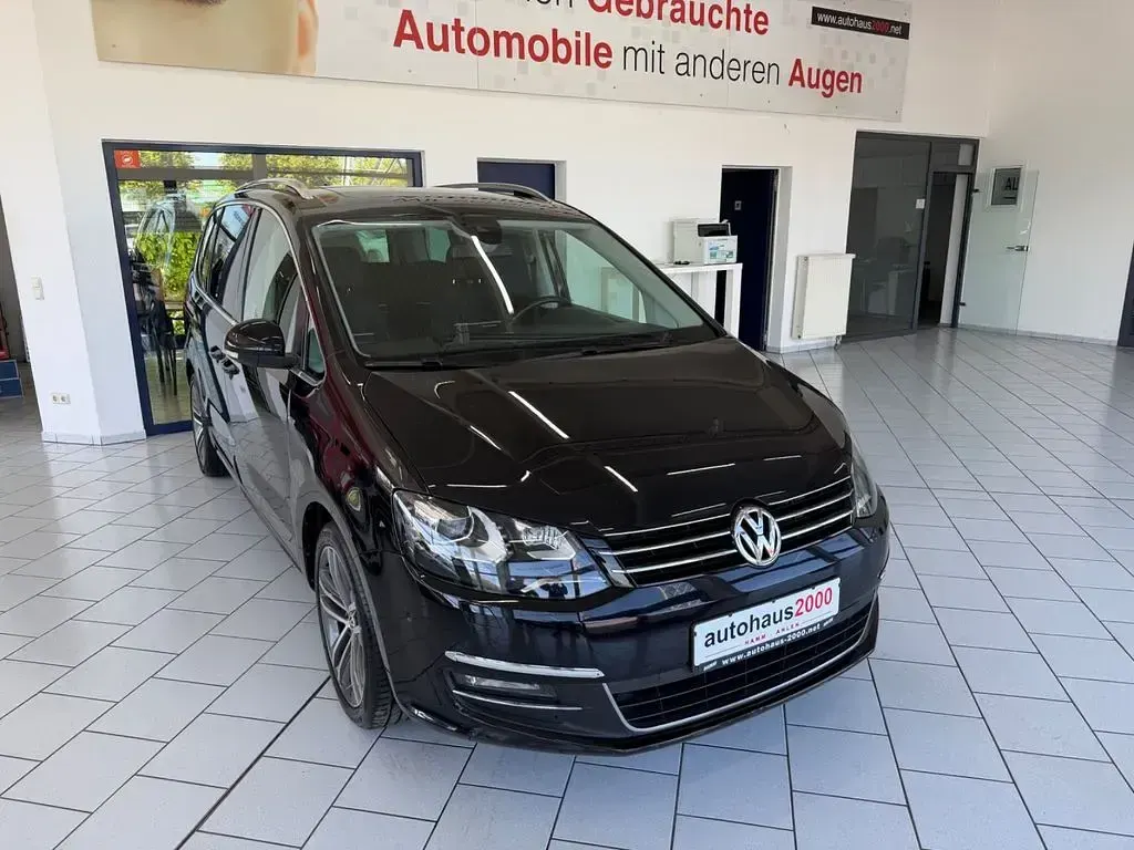 Brugt VW Sharan Cup 177 HK (130 kW) 2015 Sort MPV