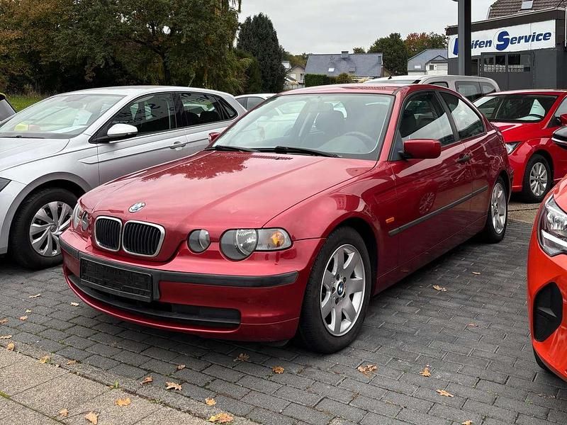 Gebraucht BMW 316 Compact 116 PS (85 kW) 2001 Rot Kleinwagen