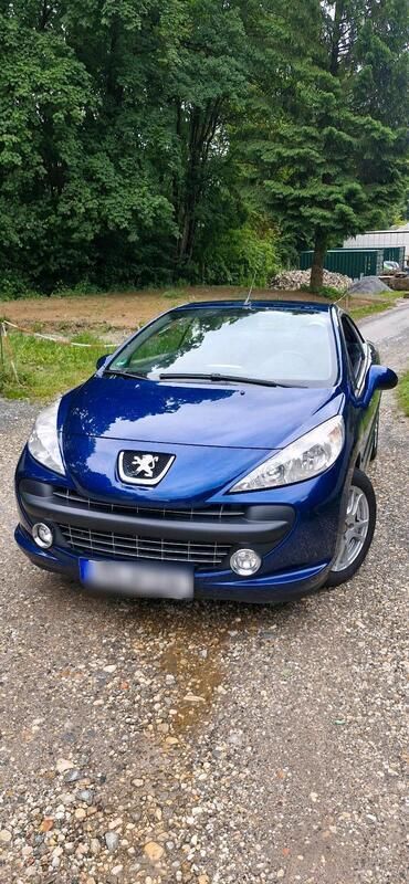 Blau Gebraucht 2009 Peugeot 207 CC Cabrio | 2.500 € (Guter Preis) - Bild 1/4