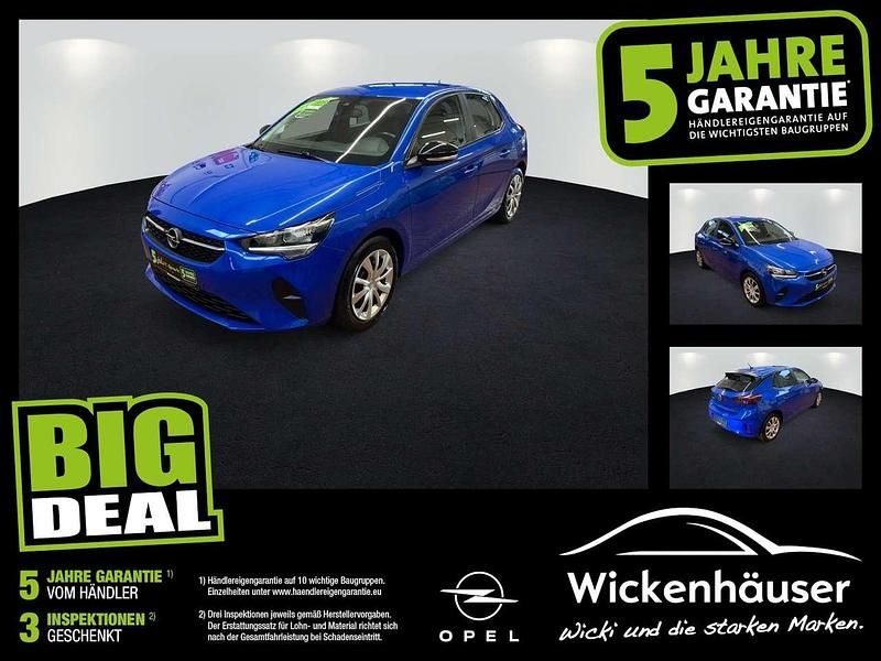 Perl blau/voltaik blau (metallic) Gebraucht 2022 Opel Corsa Edition Kleinwagen | 13.490 € (Guter Preis) - Bild 1/4