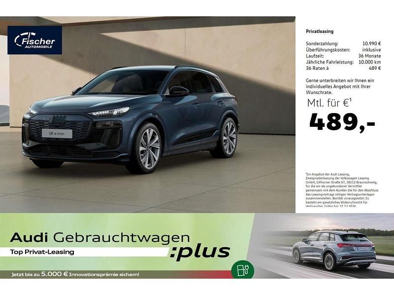 Gebraucht Audi Q6 e-tron S-Line 284 kW (387 PS) 2025 Blau SUV