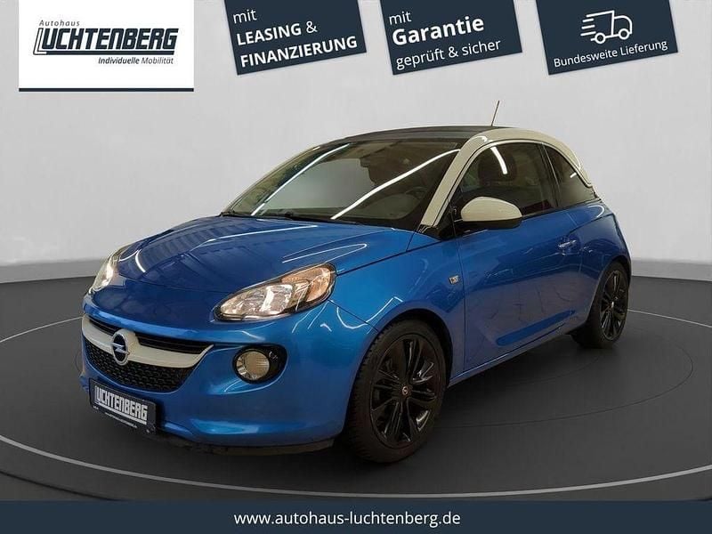Blau Gebraucht 2016 Opel Adam Open Air Kleinwagen | 9.950 € (Etwas zu teuer) - Bild 1/4