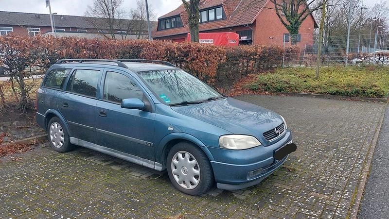 Gebraucht Opel Astra 101 PS (74 kW) 1998 Blau Kombi
