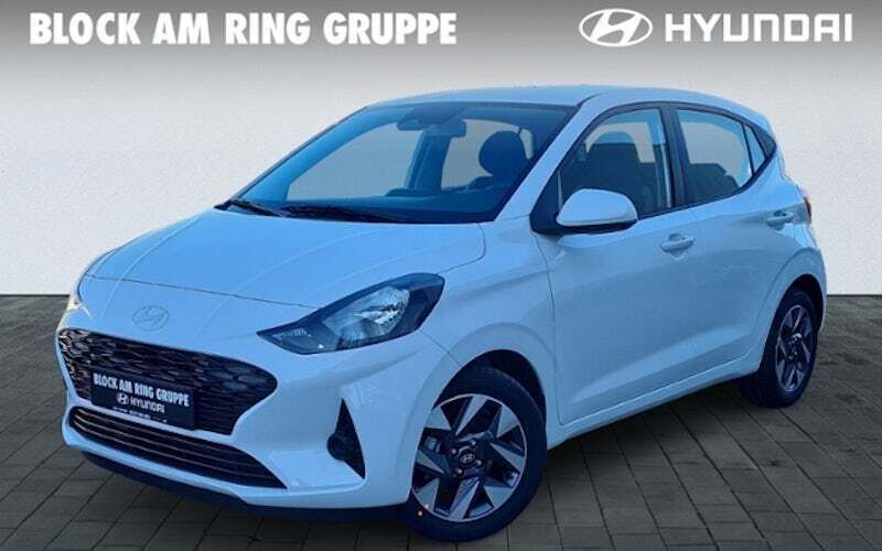 Atlas white, innenraum black, Neu 2025 Hyundai i10 Trend Kleinwagen | 16.390 € (Guter Preis) - Bild 1/2