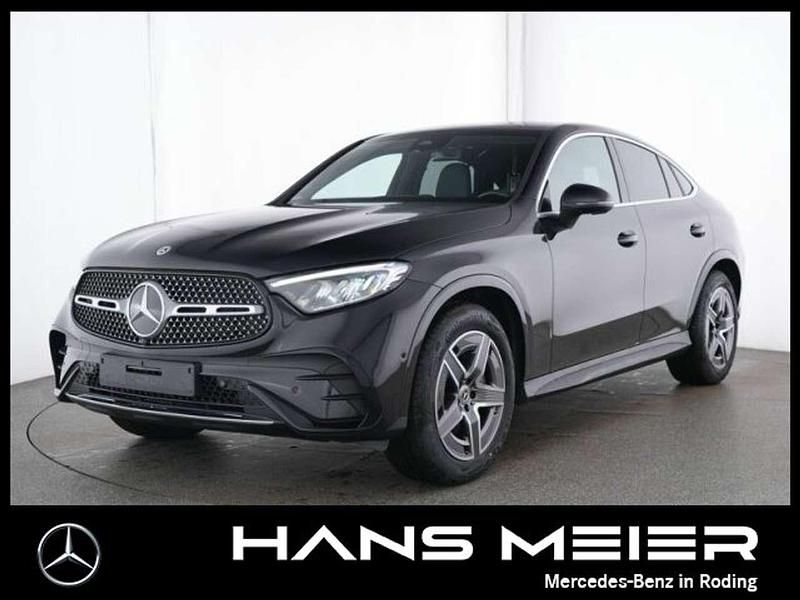 Lack obsidianschwarz Gebraucht 2024 Mercedes GLC300 Advanced Coupé | 61.650 € (Superpreis) - Bild 1/4