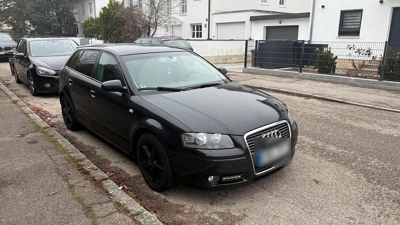 Schwarz Gebraucht 2007 Audi A3 S-Line Limousine | 2.800 € (Superpreis) - Bild 1/4