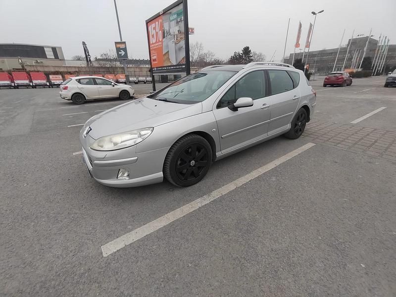 Gebraucht Peugeot 407 183 PS (134 kW) 2009 Silber Kombi