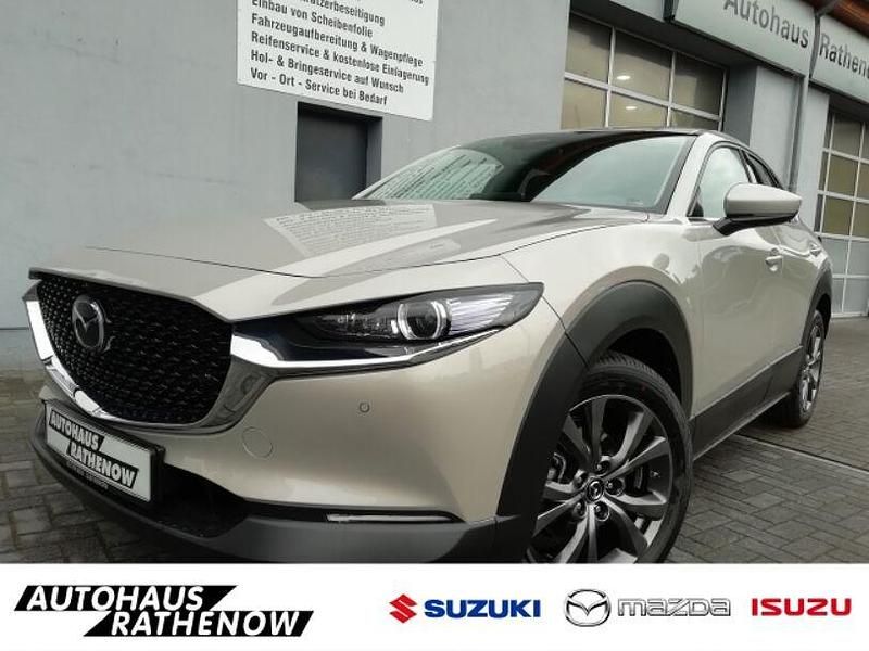 Beige Gebraucht 2024 Mazda CX-30 Exclusive-Line SUV | 29.990 € - Bild 1/4