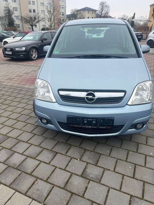Aeroblau mi2 Gebraucht 2008 Opel Meriva Edition Van / Kleinbus | 1.499 € (Superpreis) - Bild 1/4