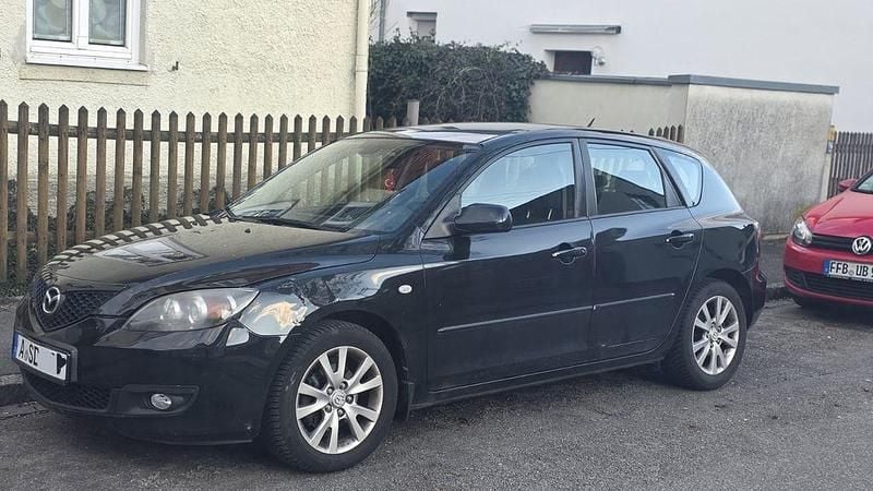 Second-hand Mazda 3 Active Plus 105 CP (77 kW) 2007 Negru Berlinǎ