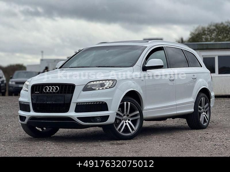 Weiß Gebraucht 2012 Audi Q7 S-Line SUV | 13.450 € (Superpreis) - Bild 1/4