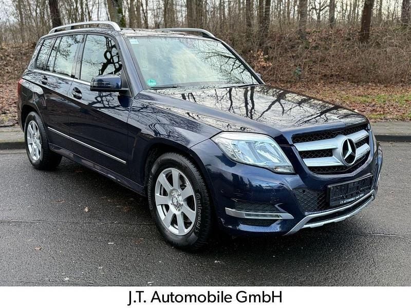 Blau Gebraucht 2013 Mercedes GLK220 SUV | 9.999 € (Guter Preis) - Bild 1/4