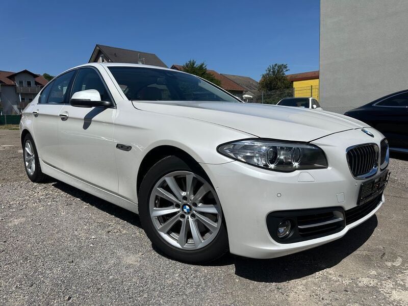 Weiß Gebraucht 2014 BMW 528 Limousine | 13.999 € (Teuer) - Bild 1/4
