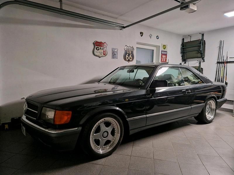 Schwarz Gebraucht 1991 Mercedes 560 Coupé | 28.500 € - Bild 1/4