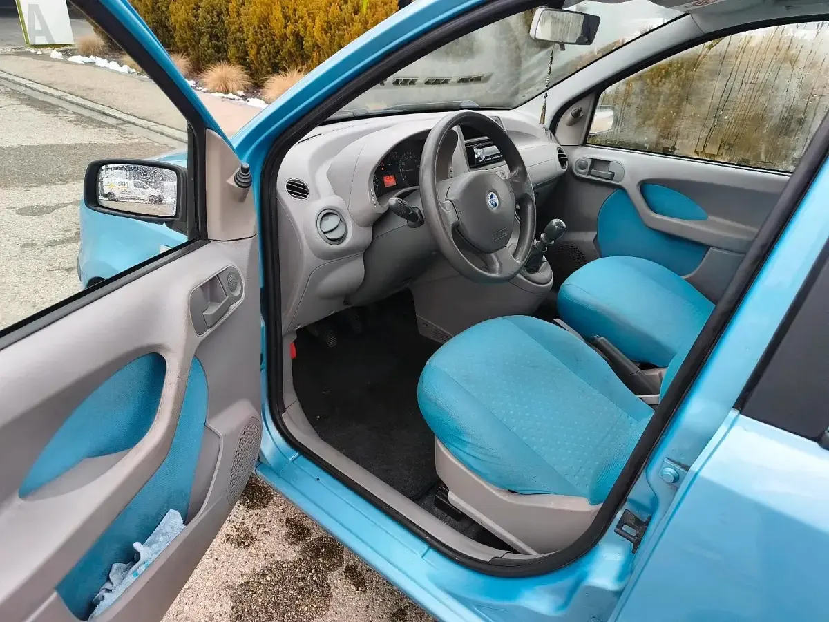 Gebraucht Fiat Panda 59 PS (43 kW) 2004 Blau Kleinwagen