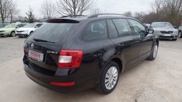 Gebraucht Skoda Octavia Solution 150 PS (110 kW) 2015 Schwarz metallic Kombi