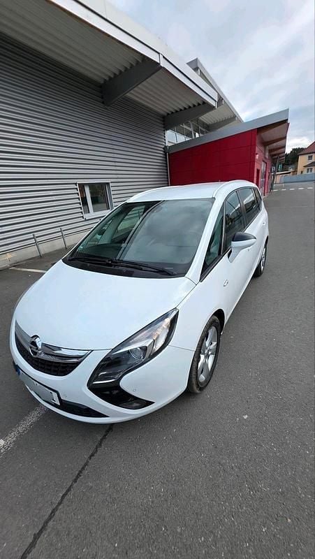 Gebraucht Opel Zafira Tourer 138 PS (101 kW) 2014 Weiß Van / Kleinbus