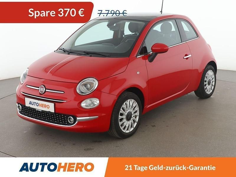 Rot Gebraucht 2016 Fiat 500 Lounge Limousine | 7.250 € (Guter Preis) - Bild 1/3