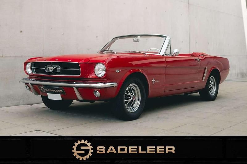 Poppy red Gebraucht 1965 Ford Mustang Convertible Cabrio | 82.000 € - Bild 1/4