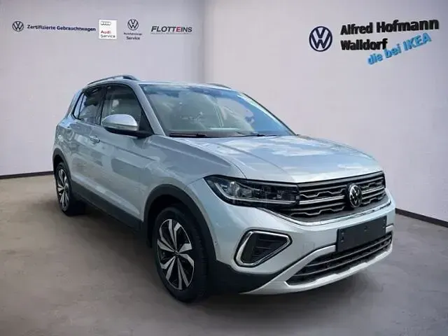 Gebraucht VW T-Cross Style 150 PS (110 kW) 2024 Silber SUV