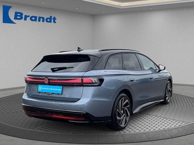 Gebraucht VW ID.7 Pro 210 kW (286 PS) 2025 Stonewashed blue metallic/schwarz (metallic) Kombi