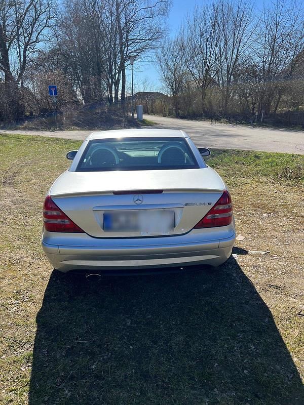 Gebraucht Mercedes SLK200 2003 Silber Cabrio