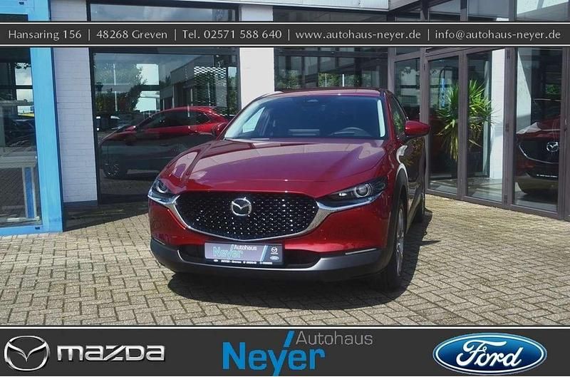 Soul red crystal m Neu 2024 Mazda CX-30 Exclusive SUV | 28.990 € - Bild 1/4