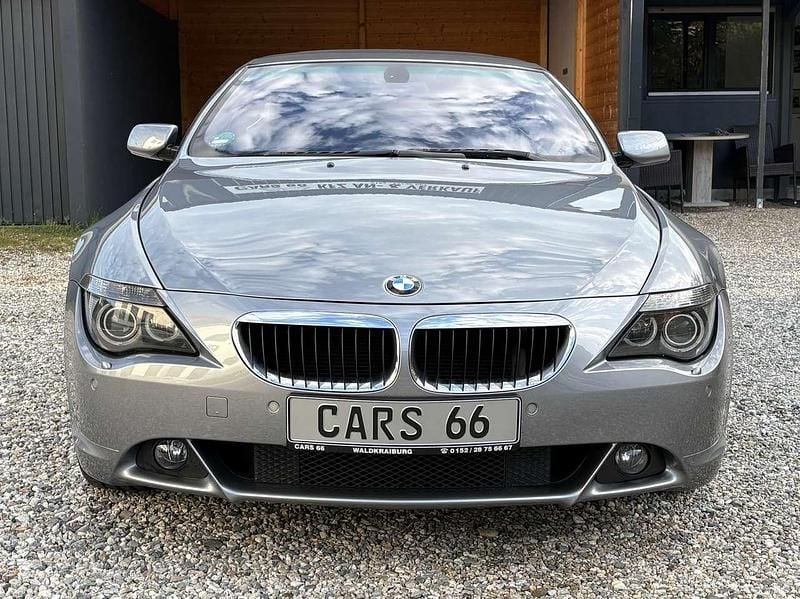 Gebraucht BMW 630 Cabriolet 258 PS (189 kW) 2005 Silbergrau Cabrio