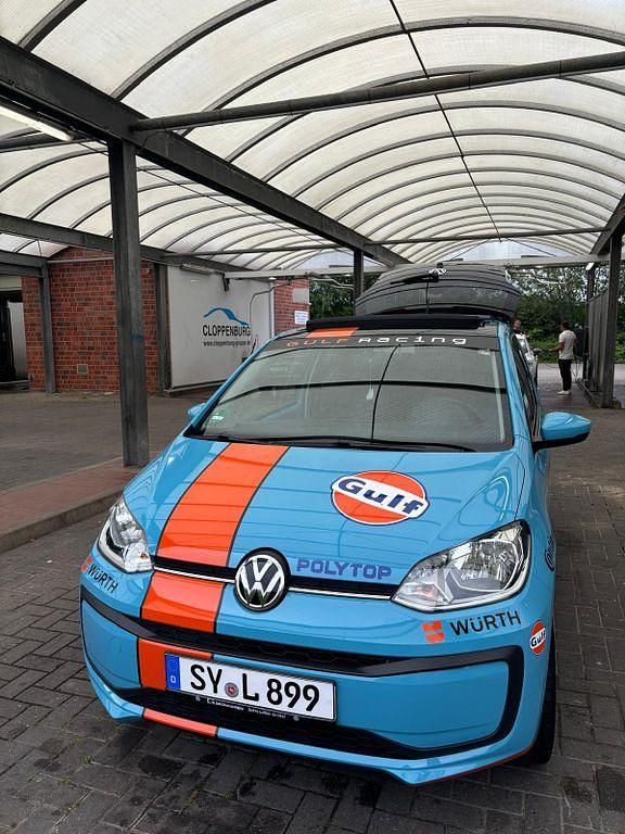 Gebraucht VW up! Sound 75 PS (55 kW) 2017 Blau Kleinwagen