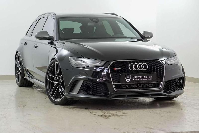 Schwarz Gebraucht 2017 Audi RS6 Ambiente Kombi | 55.900 € (Superpreis) - Bild 1/4