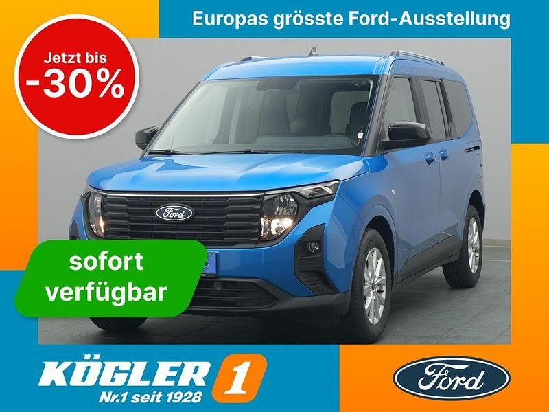 Digital aqua blue metallic Gebraucht 2025 Ford Tourneo Courier Titanium Van / Kleinbus | 27.970 € (Fairer Preis) - Bild 1/4