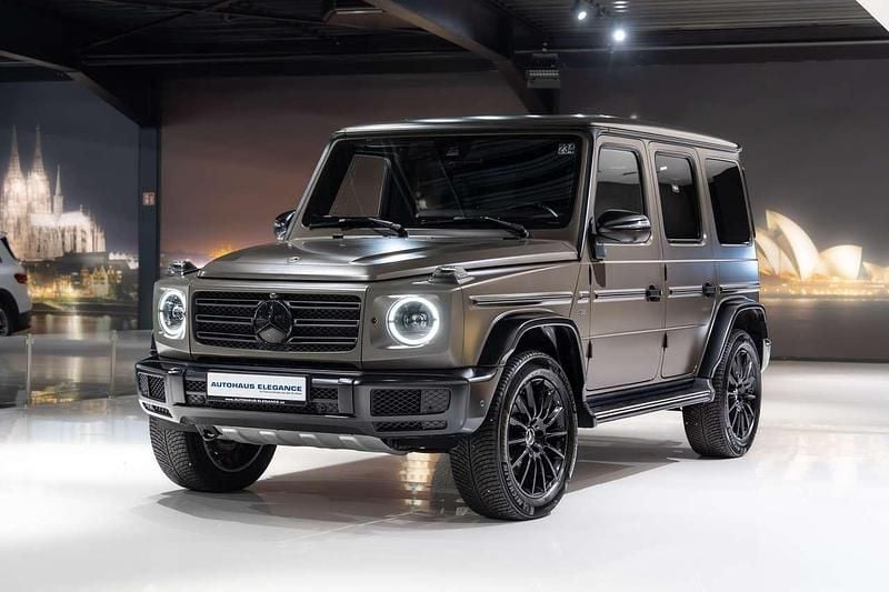 Grau Gebraucht 2021 Mercedes G500 AMG line SUV | 117.980 € (Superpreis) - Bild 1/4