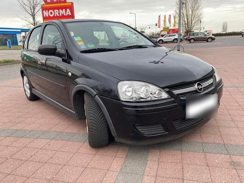 Gebraucht Opel Corsa 60 PS (44 kW) 2006 Schwarz Kleinwagen