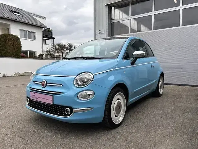 Gebraucht Fiat 500C 100 PS (73 kW) 2019 Blau Cabrio