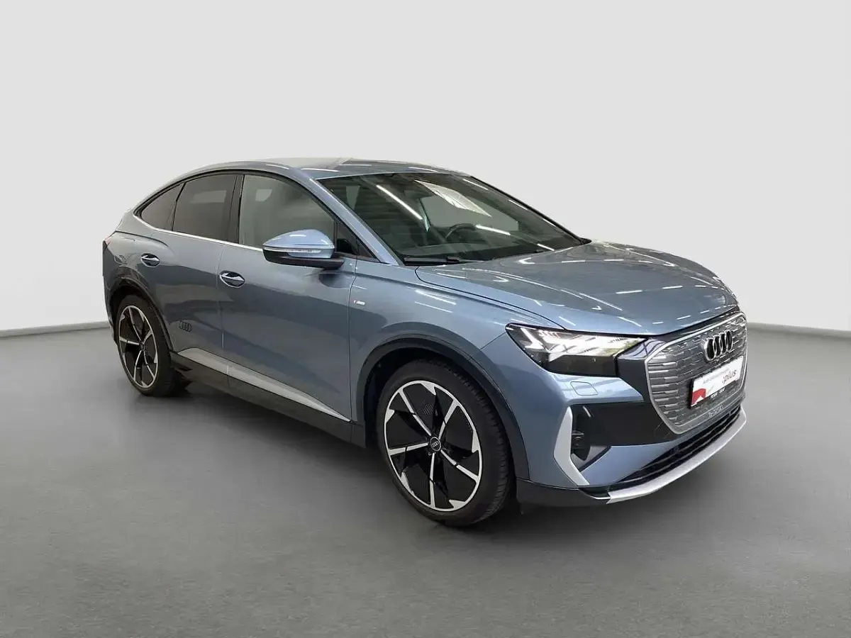 Gebraucht Audi Q4 Sportback e-tron Comfort 219 kW (299 PS) 2023 Geysirblau metallic SUV