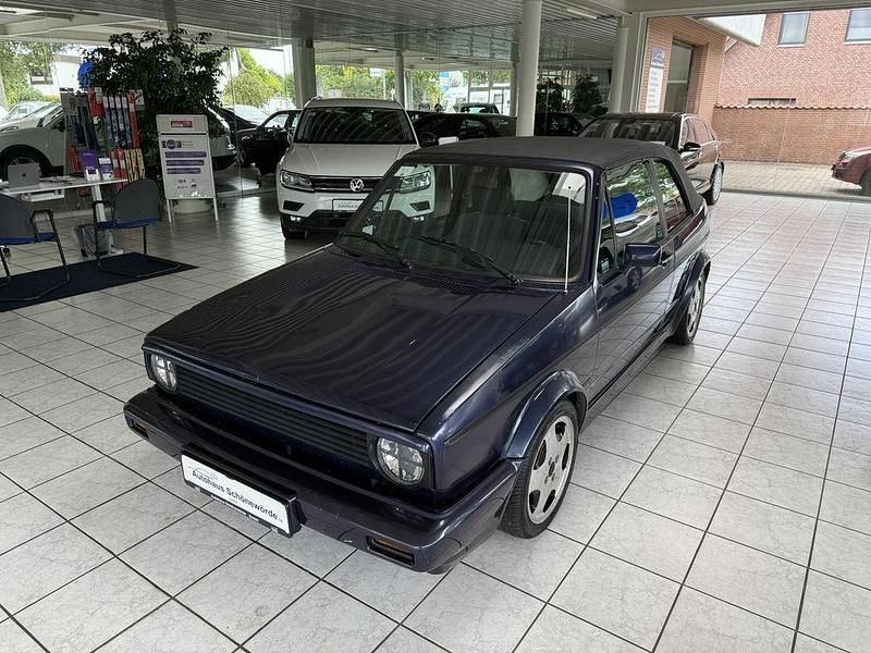 Blau Gebraucht 1991 VW Golf Cabriolet Coast Cabrio | 4.990 € - Bild 1/4