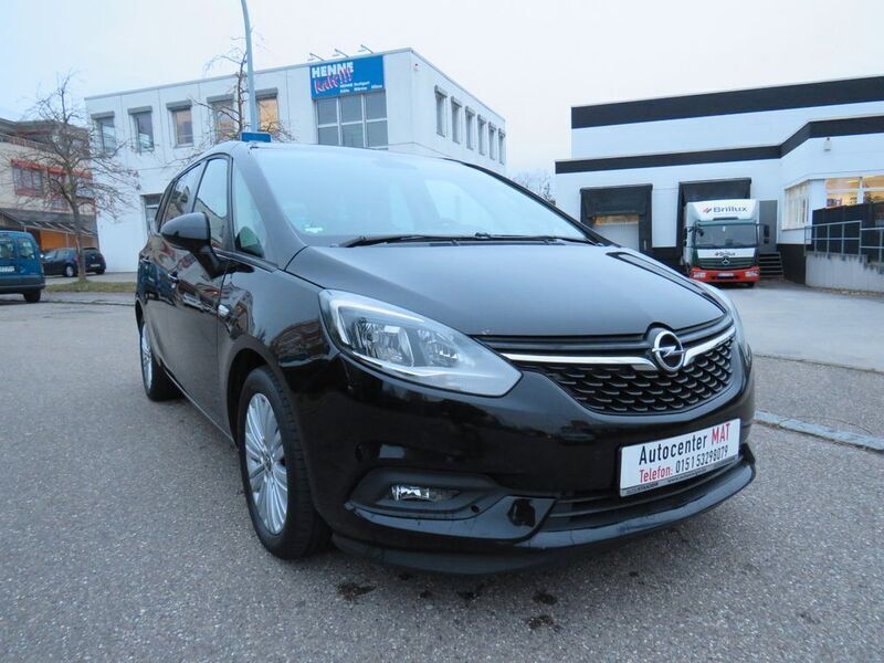Gebraucht Opel Zafira 140 PS (102 kW) 2018 Schwarz Van / Kleinbus