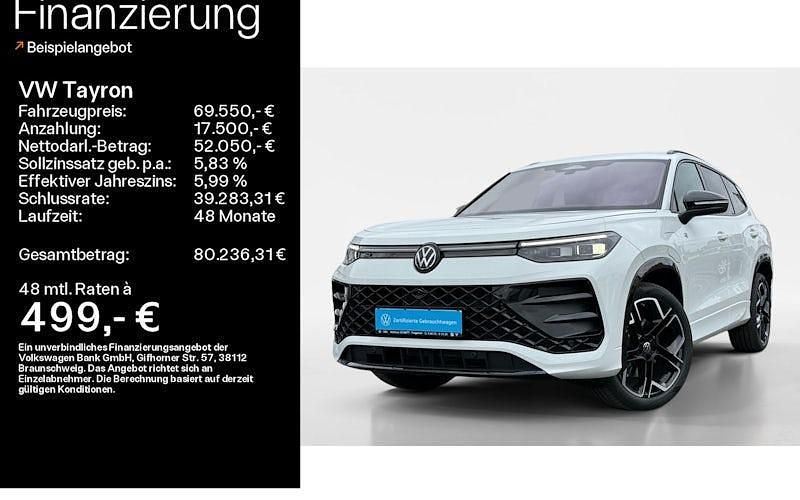 Weiß Gebraucht 2025 VW Tayron R-line SUV | 57.885 € (Superpreis) - Bild 1/4